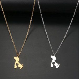🍏50% OFF/3+...Dog Stainless Steel Necklace